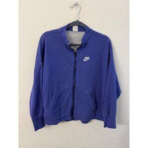 Nike oversized full zip jacket womens size small